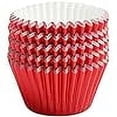 thumbnail image 1 of Capacillos para muffins o cupcakes BinDamon de papel dorado, tamaño estándar, 200 unidades, 1 of 5