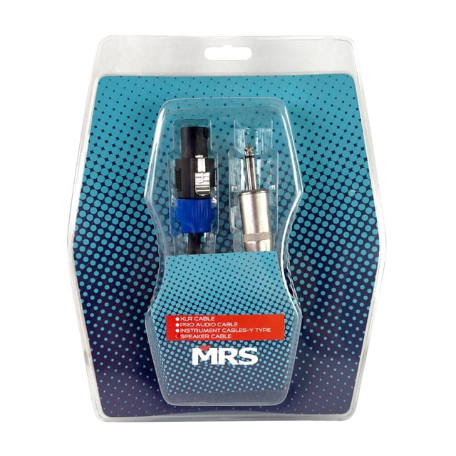 MORRISON Cable Speaker Jack/Speakon de 9.5 m MRS-SPK016-9.5M MORRISON negro 30x30x30