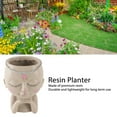thumbnail image 4 of Face Planter, Planter Pot Bottom Drainage Hole Decorative  for Indoor, 4 of 7
