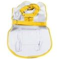 thumbnail image 2 of Impermeable ajustable con capucha para perros, chaqueta impermeable para perros, ropa para perros pequeños, medianos y grandes (Amarillo M), 2 of 5