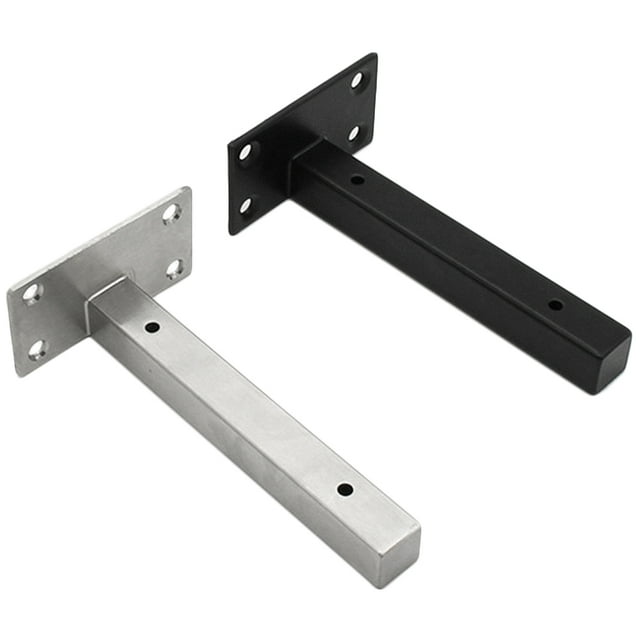 Shisuyan Wall Mounted Shelf Bracket Heavy Duty Support Bracket Square Tube Bracket