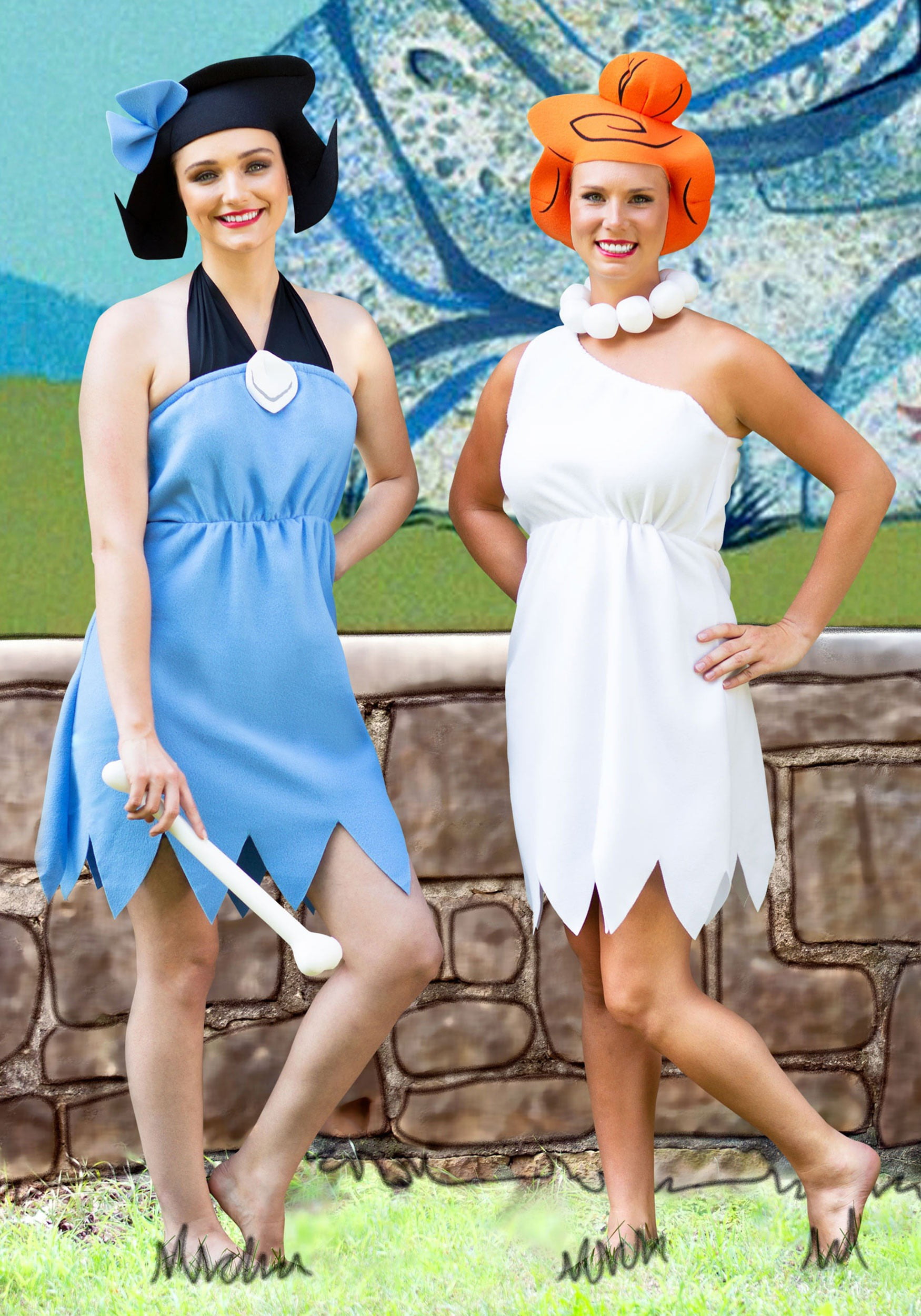 Rubies Costume Co Womens The Flintstones Betty Rubble Costume.