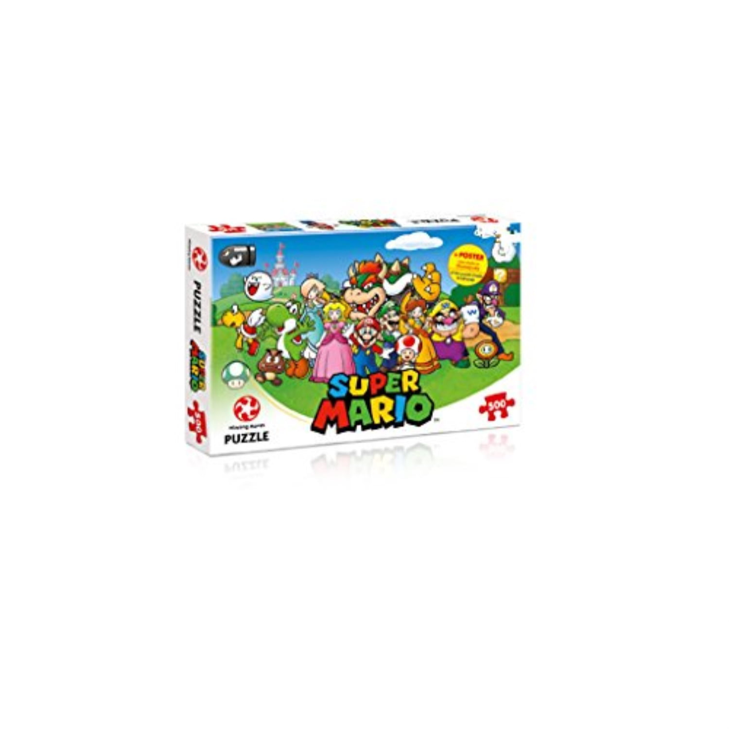 Super Mario and friends 500 piece jigsaw puzzle 