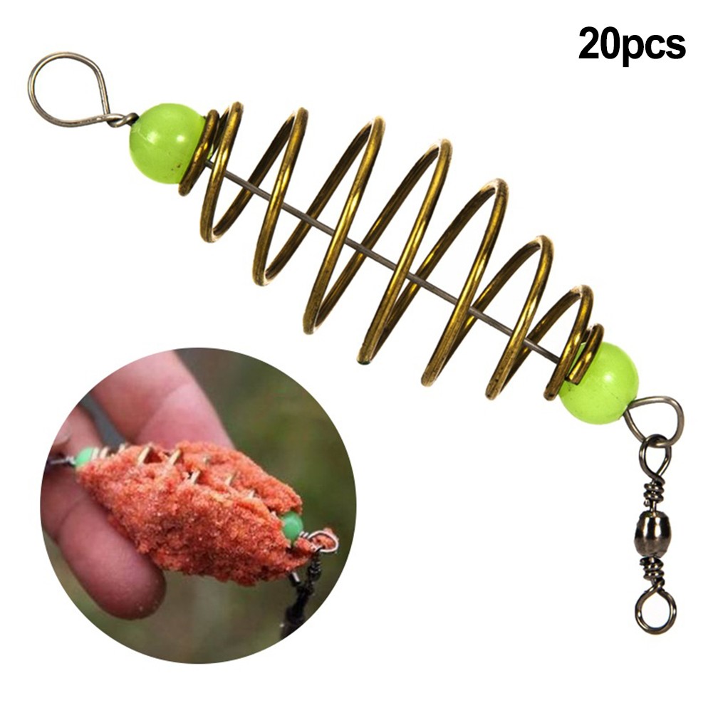 Mangeoire à Clip Pour Pêche à La Carpe - Pot De Distribution D'Appâts - Taille L (63x32 Mm) - Pour Lancé Précise