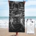 thumbnail image 1 of Toallas de playa Roronoa Zoro, toallas de baño absorbentes y ligeras de secado rápido, toalla de baño de microfibra ultra suave para viajes, playa, gimnasio, camping, yoga, picnics, piscina, 27,5 x, 1 of 8