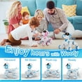 thumbnail image 5 of Contixo Smart Puppy, Kids & Toddlers Ages 3-8, Interactive Learning Robot Dog Toy, Remote Control, Lights & Sounds, Blue, 5 of 8