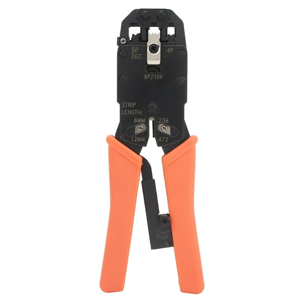 Alicates de acero con alto contenido de carbono,Alicates para engarzar Pelacables con alto contenido de carbono Alicates para engarzar Tecnología innovadora NikouMX herramienta