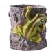 thumbnail image 1 of Maceta con estatua de rana para decoración de escritorio, versátil, 9 x 3,9 pulgadas Estilo B, 1 of 8