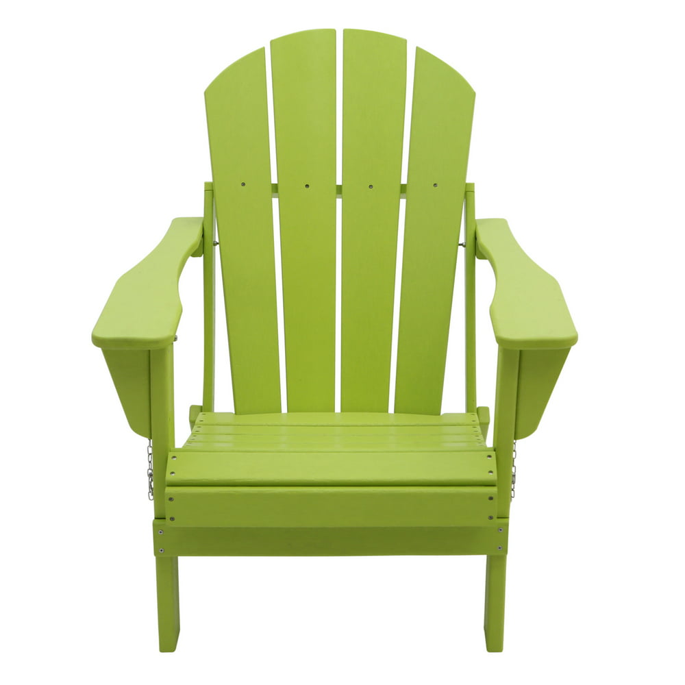 WestinTrends Poly Adirondack Folding Chair for Outdoor