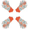 thumbnail image 1 of wonima02 Women Garden Gloves Cotton, 4 pairs Ladies Soft Jersey Gardening Gloves with PVC Dots, Floral Yard Work Gloves, 1 of 1