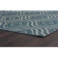thumbnail image 5 of 7x10 Water Resistant, Large Indoor Outdoor Rugs for Patios, Front Door Entry, Entryway, Deck, Porch, Balcony | Outside Area Rug for Patio | Aqua, Geometric | Size: 6'7'' x 9'6'', 5 of 8