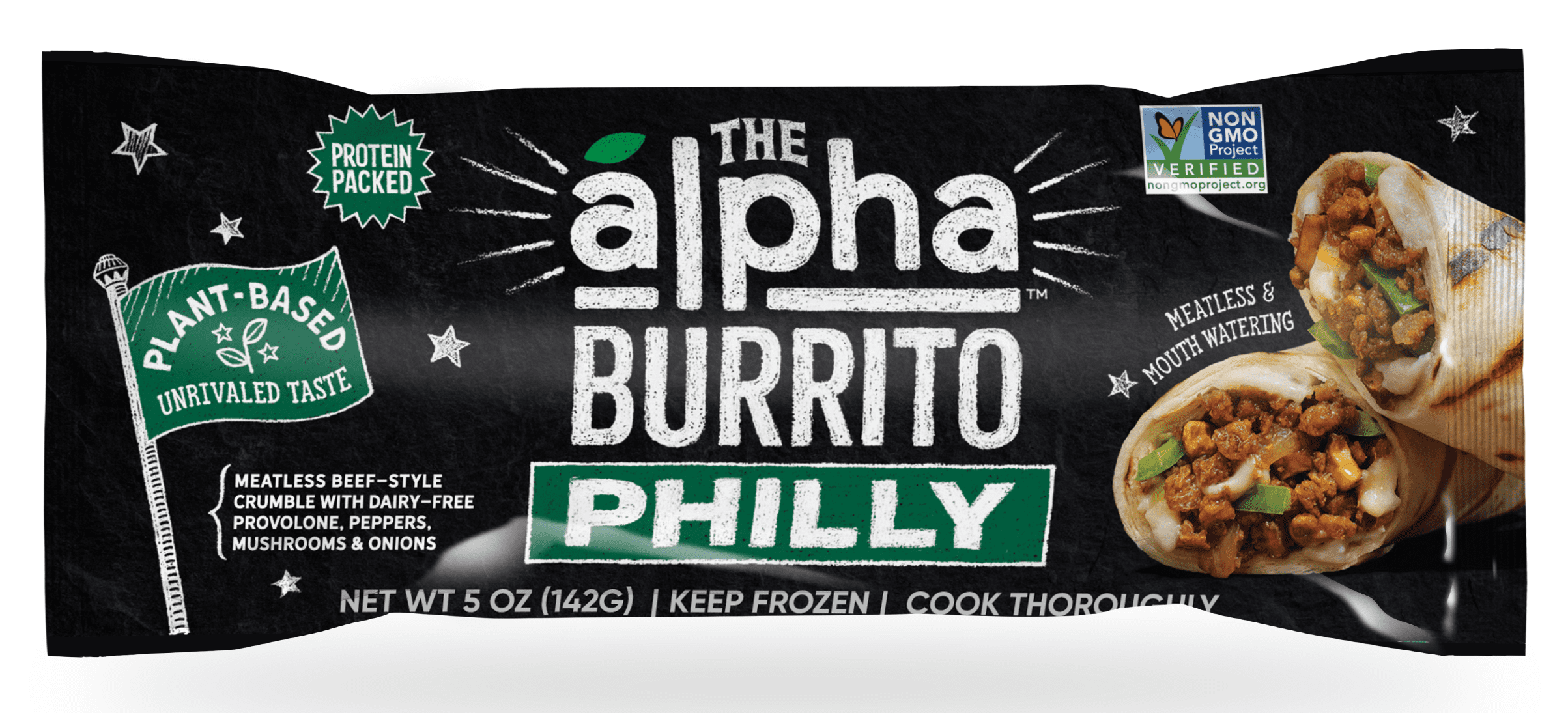 Alpha Philly Sandwich Burrito