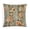 Pattern-1, variant on Pillowcase Shabby Chic Rose Floral on Vintage Wood Background Outdoor Square Pillow Cushion Cases 16"x16" Pillows for Couch Sofa Patio Furniture Home Decor Wildflower Garden Floral Decor Pillows