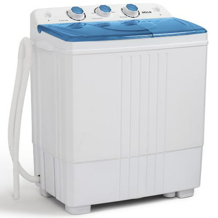 Della Small Compact Portable Washing Machine 11lbs Capacity with Spin Wash and (Best Large Capacity Washing Machine 2019)