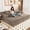 Camel, variant on ODWUA 70.8" Oversized Corduroy Double Chaise Lounge with Pillows, No Assembly Required