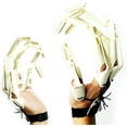 thumbnail image 1 of Guantes de Halloween Dedos de calavera portátiles Extensiones de dedos articulados Un par de garras de diablo de Halloween Manos fantasmas de cosplay Apto para todos los dedos Los dedos falsos se pue JAMW Sencillez, 1 of 5