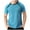 Blue, variant on Iugvhana Workout T-Shirts for Men Stretch Short Sleeve Crewneck T-shirt Lightweight Quick Drying Sport Running Tees Blue XXXL
