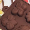thumbnail image 4 of 1 molde de silicona para chocolate con formas de flores e insectos., 4 of 5