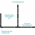 thumbnail image 3 of Accesorios de riego por goteo para parterres elevados, conectores de codo con conexión a prueba de fugas, fácil instalación para su sistema de riego por goteo personalizado, ideal para jardinería en, 3 of 5