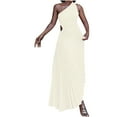 thumbnail image 1 of Birdeem Robe Mini Ajustée Sans Manches à Manches Courtes Imprimée pour Femmes, Confortable, Épaule Unique, Tunique Pliée, 1 of 6