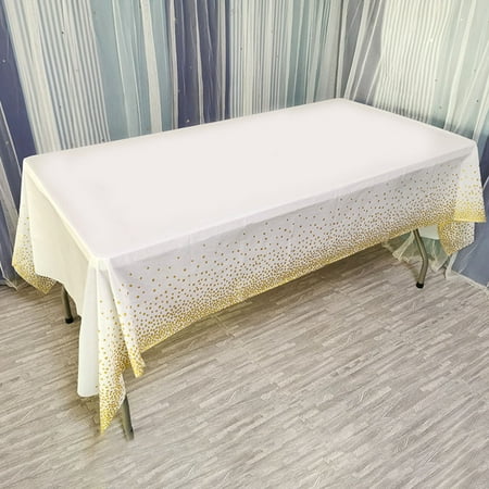 

Bobasndm Table Cloth Foldable Disposable Table Runner Fabric Wear-resistant Convenient for Picnic