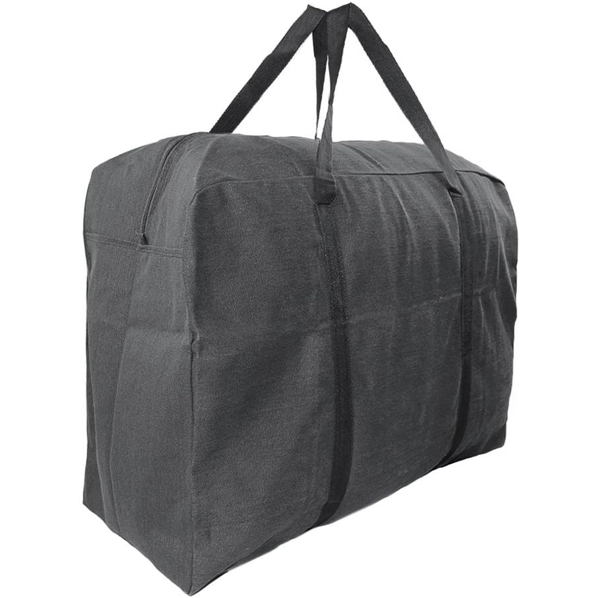 Ffiy Heavy Duty Extra Large Storage Bag Waterproof Space Saving Laundry Bag Comforter Quilt Bedspread Pillow Luggage Moving Tote Garment Closet Storag