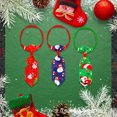 thumbnail image 4 of TIELUTT Christmas Pet Collars Cats And Dogs Accessories Adjustable Cartoon Snowflake Snowman Pattern Festive Pet Jewelry Pull Stop Leash Rhinestone Choker Dog Harness with Leash Dog Harness for Choker, 4 of 5