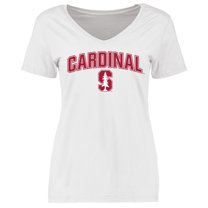 Women's White Stanford Cardinal Proud Mascot T-Shirt