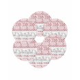 thumbnail image 7 of 15 Inch Round Placemats Set of 6, Red Plaid Farmhouse Non Slip Heat Insulation PP Table Mats, Watercolor Cute Country Pigs Checkered Washable Place Mats for Kitchen Dining Party Table Decor, 7 of 7
