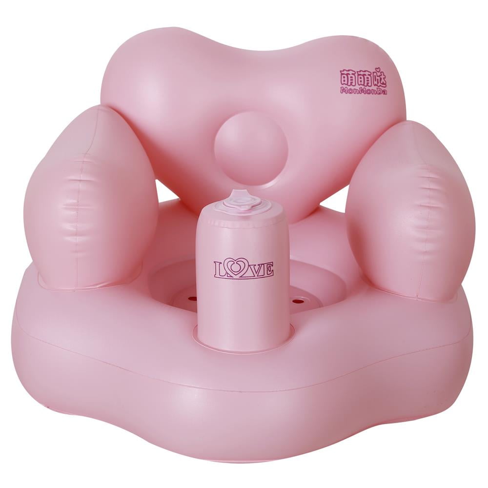 Lightahead? Inflatable Chair with Built in Pump for Kids Cute heart design Pink - Walmart.com