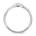 thumbnail image 2 of Sterling Silver Polished CZ Cross Ring Size 4, 2 of 3