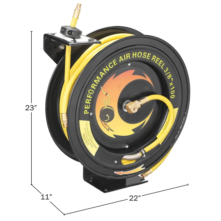 Tectran Air Compressor Discharge Hose Assembly - 48 Inch Length, 1/2 Inch Diameter, 5/8 Swivel Fittings
