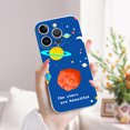 thumbnail image 1 of "Mantenga seguro su iPhone 14, 13, 12 Pro y 11 con esta exclusiva funda plateada mate con diseño de dibujos animados", 1 of 4