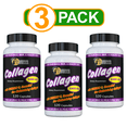 thumbnail image 4 of Sunshine Naturals Hydrolyzed Collagen Plus Vitamin C Hair, Nails and Skin Vitamins - 120 Capsules, 3 Pack, 4 of 6