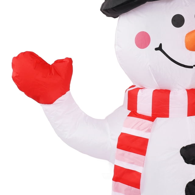 Muñeco de nieve inflable de Navidad NikouMX 1,5 m