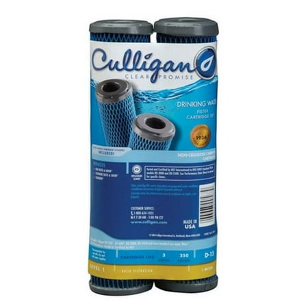 

Culligan D-15 Non-Cellulouse Taste Odor & Sedimate Cartridge