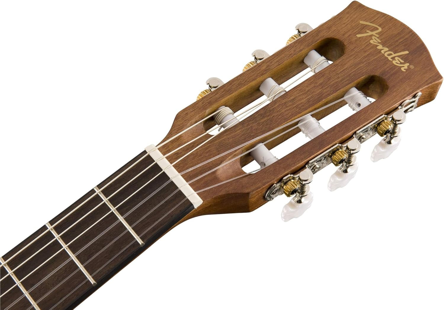 Fender FA-15N 3/4-Size Kids Classical Guitar - Natural Learn-to-Play Bundle with Gig Bag, Tuner, and Austin Bazaar Instructional DVD