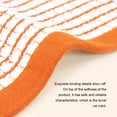 thumbnail image 4 of Ounissouiy 2 unids/set de toallas de repuesto para adultos y niños, toallas absorbentes de tela escocesa para limpieza corporal, toallas de baño y ducha, Toallas y Paños Naranja Ounissouiy HA082789-02, 4 of 6