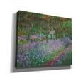 thumbnail image 2 of Epic Graffiti 'The Artist's Garden at Giverny' by Claude Monet, Canvas Wall Art, 24"x20", 2 of 3