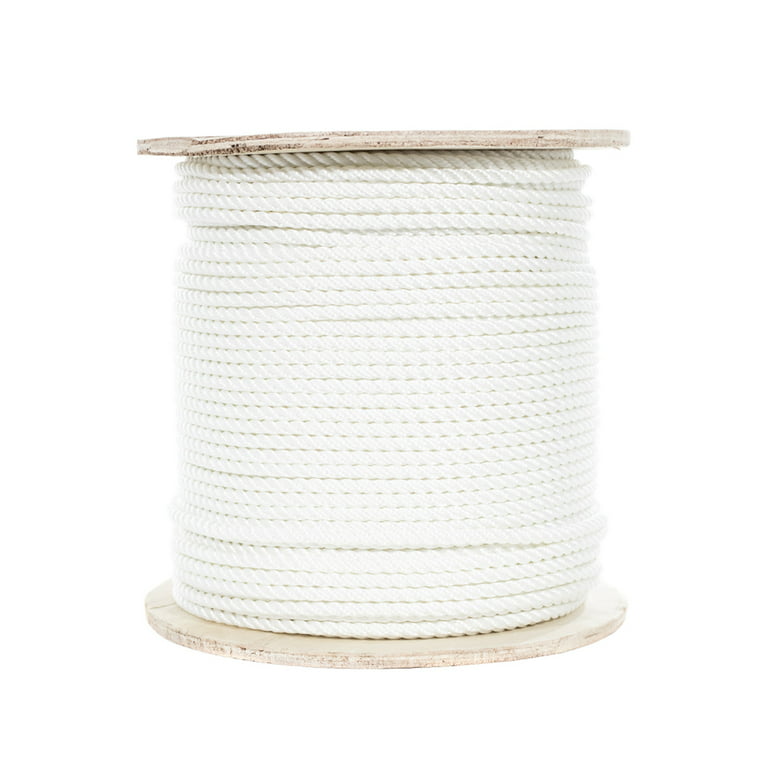GOLBERG Twisted Polyester Rope - White - Low Stretch, High