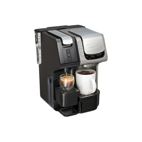 Restored Hamilton Beach 49930 FlexBrew Universal Trio 2-Way Coffee Maker Black (Refurbished)