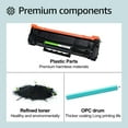 thumbnail image 2 of greencycle CRG071 Toner Cartridge Replacement Compatible for CANON 071 Black Toner Cartridge Use for ImageClass LBP122dw LBP122 LBP120 MF270 Mf272dw Mf273dw Mf275dw Printer Ink Cartridge (4PCS), 2 of 7