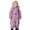 Purple, variant on Winter Boys Lined Hooded Romper Jumpsuit Outfit Warm Lined Toddler Outerwear Cozy Playwear for Cold Weather,Size:2-3 Years