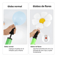 thumbnail image 4 of Guirnalda Globos Margarita Colores Decor Fiestas Cumpleaños Xtellar multicolor, 4 of 4