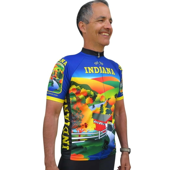 Free Spirit Bike Jerseys Indiana Cycling Jersey