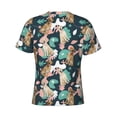 thumbnail image 6 of Qekee Labrador Retriever Dog Classic Fit T-Shirt Men's Shirt Men's Tight Short Sleeves for Exercise, Running, Mountaineering - Labrador Retriever Dog, 6 of 9