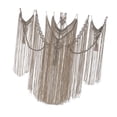 thumbnail image 2 of Tapiz tejido de macramé para colgar en la pared, fondo bohemio, arte de pared, decoración elegante para la pared Ancho 100 cm, 2 of 9