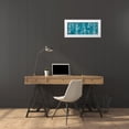 thumbnail image 3 of Wolk, Lisa 24x12 White Modern Wood Framed Museum Art Print Titled - Peace, 3 of 4