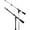 Chrome, variant on AtlasIED Performer Series PB21XEB - Boom arm for microphone - extendable length, 2 lb counterweight - ebony