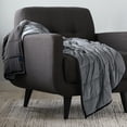 thumbnail image 2 of Ella Jayne Reversible 48"x72" Weighted Blanket - Grey/Black - 20lb, 2 of 4